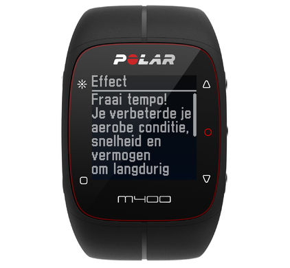 Gratis Polar M400 - GPS advies op https:/www.sporthorloges.com/product/polar/m400! Lees alle specificaties over de Polar M400 - GPS op https:/www.sporthorloges.com/product/polar/m400